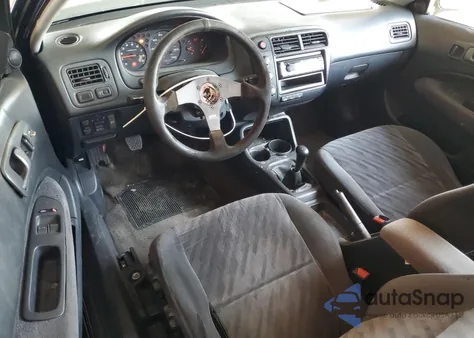 2000 Honda Civic Si из США, поврежденный, VIN 1HGEM1153YL117870